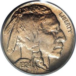 1924-S 5C MS65 PCGS. Among Buffalo nickels from the 19