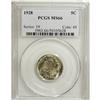 Image 1 : 1928 5C MS66 PCGS. Well struck and fully, radiantly lu