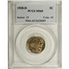 Image 1 : 1928-D 5C MS65 PCGS. Boldly struck and lustrous, with