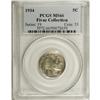 Image 1 : 1934 5C MS66 PCGS. Ex: Fivaz Collection. This refreshi