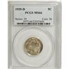 Image 1 : 1935-D 5C MS66 PCGS. Somewhat frosty texture assumes a