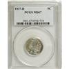 Image 1 : 1937-D 5C MS67 PCGS. Solidly struck with vertical zone
