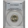 Image 1 : 1938 5C MS66 Full Steps PCGS. Sharply struck, with a h