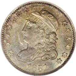 1831 H10C MS65 NGC. V-3, LM-7, R.2. Among the more ple