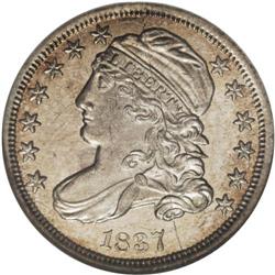 1837 10C MS66 NGC. JR-4, R.1. Although nearly twice as