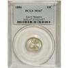 Image 3 : 1884 10C MS67 PCGS. Ex: Larry Shapiro. A simply outsta