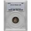 Image 1 : 1878 10C PR64 Cameo PCGS. Sharply struck with dynamic