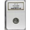 Image 3 : 1879 10C PR67 Cameo NGC. Deeply reflective and practic