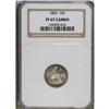 Image 3 : 1883 10C PR67 Cameo NGC. The obverse of this Superb pr