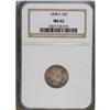 Image 1 : 1898-S 10C MS62 NGC. The lowest-mintage issue of three