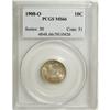 Image 1 : 1908-O 10C MS66 PCGS. This penultimate New Orleans dim