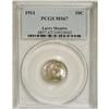 Image 3 : 1911 10C MS67 PCGS. Ex: Larry Shapiro. The generous mi