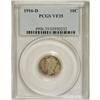 Image 3 : 1916-D 10C VF35 PCGS. A lovely example of the grandmas