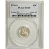 Image 1 : 1920-S 10C MS65 PCGS. A delightful satiny representati
