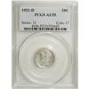 1921-D 10C AU55 PCGS. The economic downturn that follo