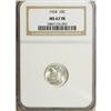 Image 1 : 1924 10C MS67 Full Bands NGC. This brilliant Superb Ge