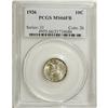 Image 1 : 1926 10C MS66 Full Bands PCGS. Delicate rose and russe
