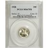 Image 1 : 1928 10C MS67 Full Bands PCGS. A shining example that