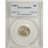 Image 1 : 1928-S 10C MS65 Full Bands PCGS. Large S. Though Small