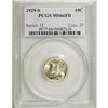 Image 1 : 1929-S 10C MS66 Full Bands PCGS. Light golden toning e