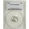 Image 1 : 1930 10C MS66 Full Bands PCGS. A lovely near-brilliant