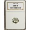 Image 1 : 1937-S 10C MS67 Full Bands NGC. Solidly struck and vib