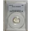 Image 1 : 1939-D 10C MS68 Full Bands PCGS. Satiny luster adorns