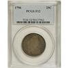 Image 3 : 1796 25C Fine 12 PCGS. High 6. B-2, R.3. The year 1796