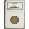 Image 1 : 1866-S 25C Fine 12 NGC. Though this postwar San Franci