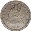 Image 1 : 1872-CC 25C --Whizzed--ANACS. AU50 Details. The tiny ra