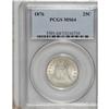 Image 1 : 1876 25C MS64 PCGS. Type Two Reverse. A boldly struck