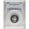 Image 1 : 1893 25C PR64 Cameo PCGS.From The Utah Collection.