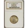 Image 3 : 1917-S 25C Type One MS67 Full Head NGC. Scarcest of th