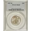 Image 1 : 1927-D 25C MS65 PCGS. As usual for this issue, there i