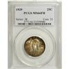 Image 1 : 1929 25C MS66 Full Head PCGS. Richly toned overall in