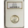 Image 1 : 1930 25C MS65 Full Head NGC. Rose-red and honey-gold e