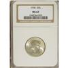 Image 1 : 1936 25C MS67 NGC. The largest Washington quarter emis