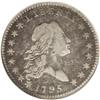 1795 50C 2 Leaves VF25 NGC. O-110, R.3. The gunmetal-g