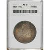 Image 1 : 1835 50C MS61 ANACS. O-106, R.1. The 1 in the date lea