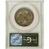 Image 2 : 1861 50C MS63 PCGS. Splashes of olive-bronze grace the