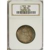 Image 1 : 1872 50C MS64 NGC. Choice and softly lustrous beneath