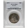 Image 1 : 1874 50C Arrows PR63 PCGS. Splashes of golden-brown, l