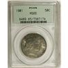 Image 3 : 1901 50C MS65 PCGS. Radiant cartwheel luster glows ben