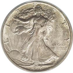 1919-D 50C MS63 ANACS. Though a number of issues have