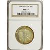 Image 1 : 1941 50C No "AW" PR67 S NGC. Gorgeous gold, lime-gree