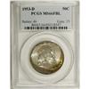 Image 1 : 1953-D 50C MS66 Full Bell Lines PCGS. A wonderful exam