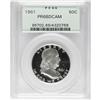 Image 1 : 1961 50C PR68 Deep Cameo PCGS. Gleaming with deep cont