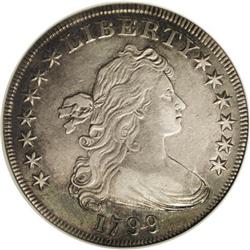 1799 S$1 7x6 Stars--Cleaned--ANACS. XF45 Details. B-21