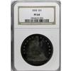 Image 3 : 1858 S$1 PR64 NGC. Breen-5456, Reverse of 1857. The mi