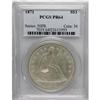 Image 3 : 1871 S$1 PR64 PCGS. Breen-5488. The date is slightly b